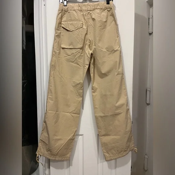 Ganni Beige Cargo Pants - Picture 5 of 6